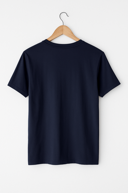 Road Runner Graphic Printed Navy Blue T-Shirt