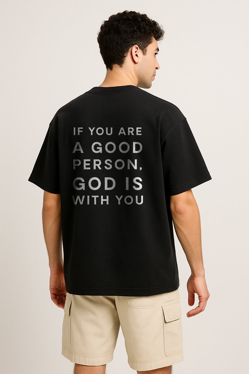 God Is With You Motivational Quote T-Shirt